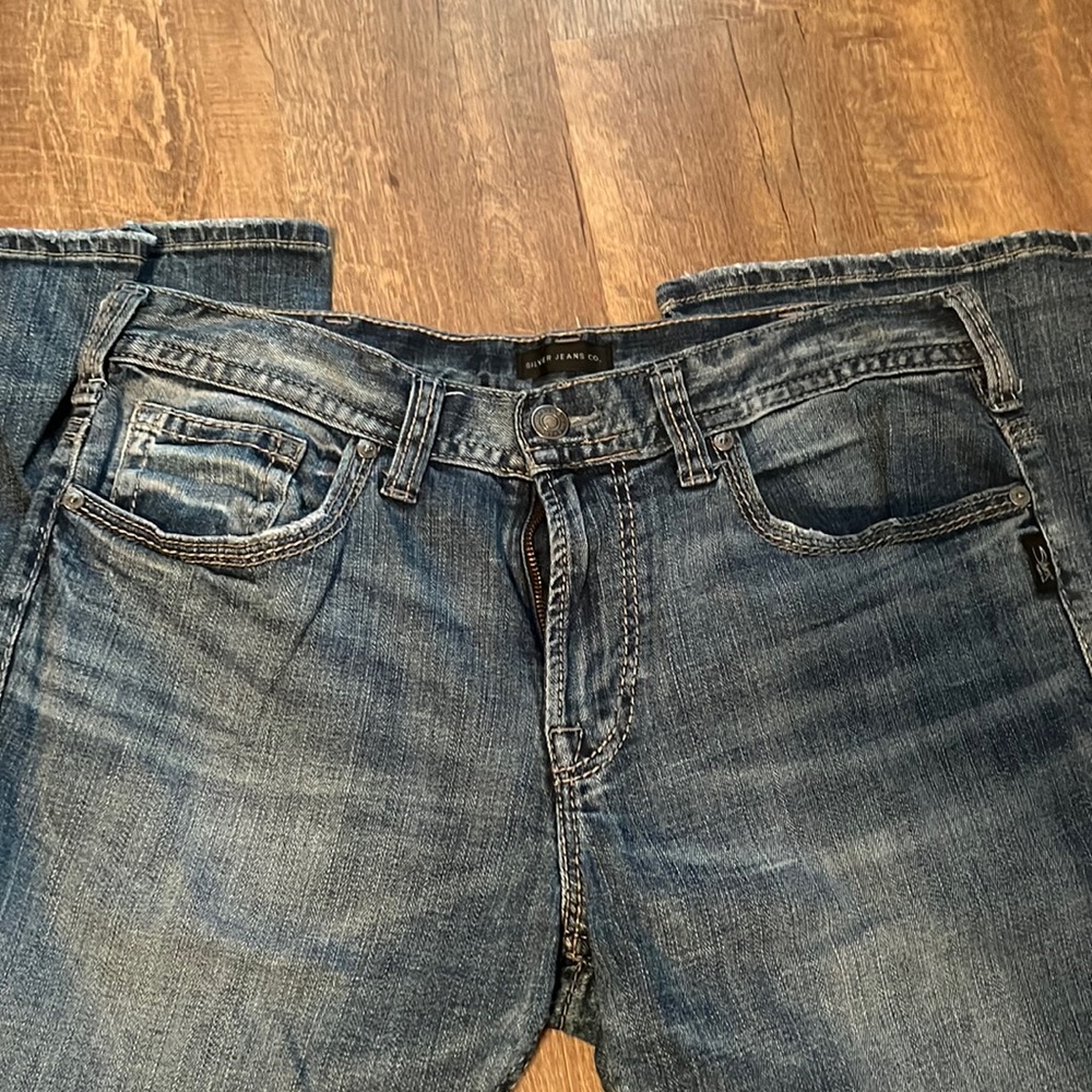 Silver Men’s Jeans